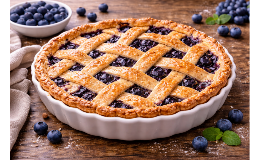 Blueberry Pie (Tarte américaine)